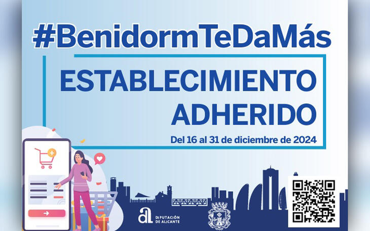 Más de 350 establecimientos se adhieren a la campaña #BenidormTeDaMás